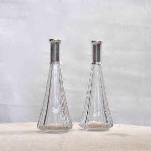 A Pair of Baccarat Decanters